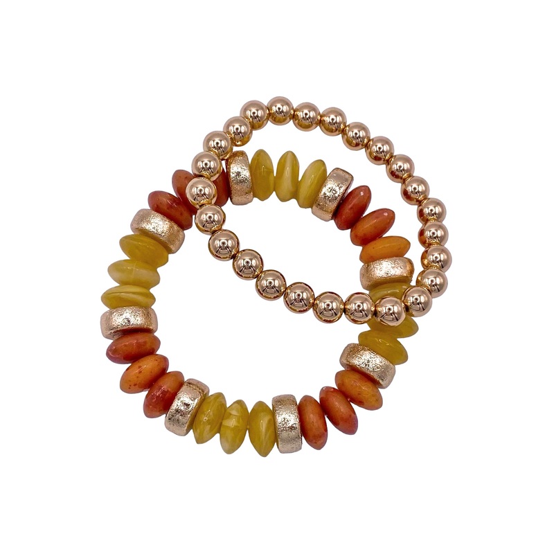 Joy of My Life Bracelet Set- Brown