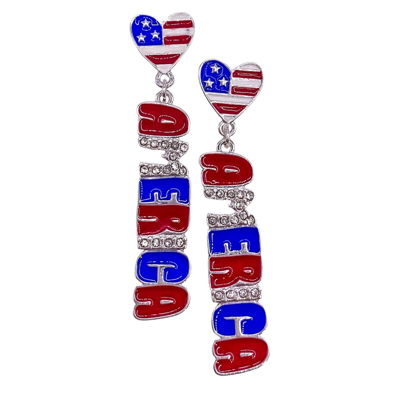 America The Great Earring – FINAL SALE