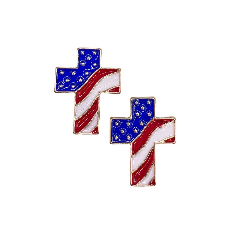 Bless America Earrings – FINAL SALE