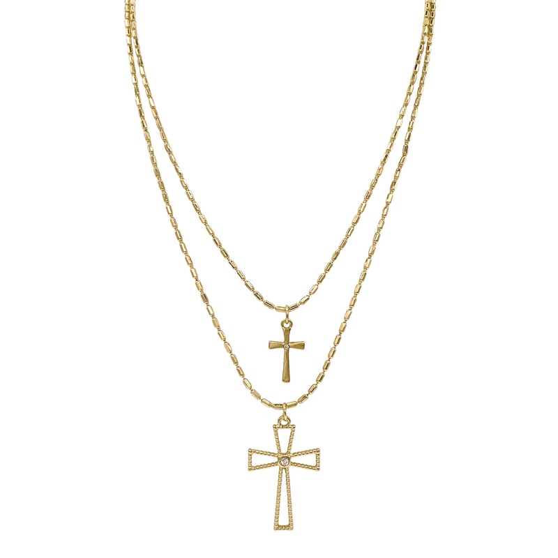 Higher Power Layered Necklace – FINAL SALE