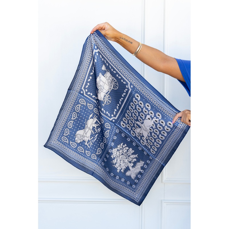Juliette Scarf – Navy|Navy