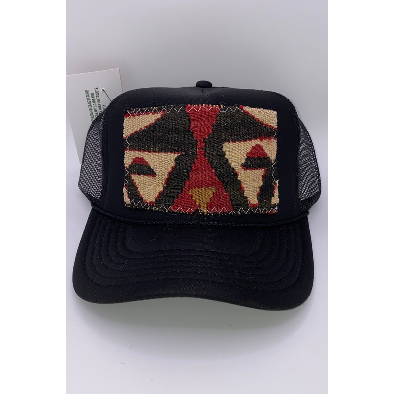 Kilim Trucker Hat – Black 161