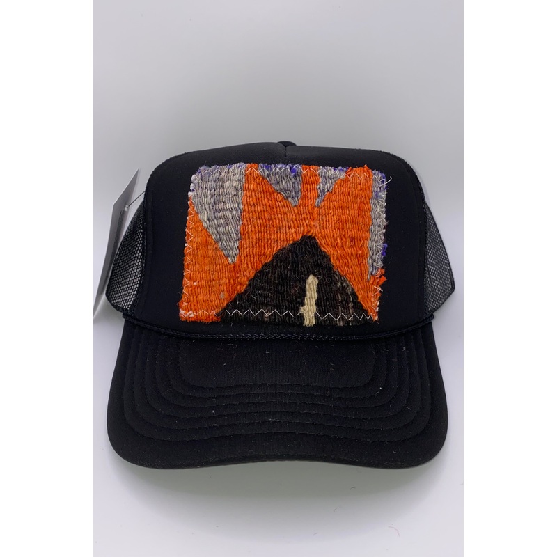 Kilim Trucker Hat – Black 181