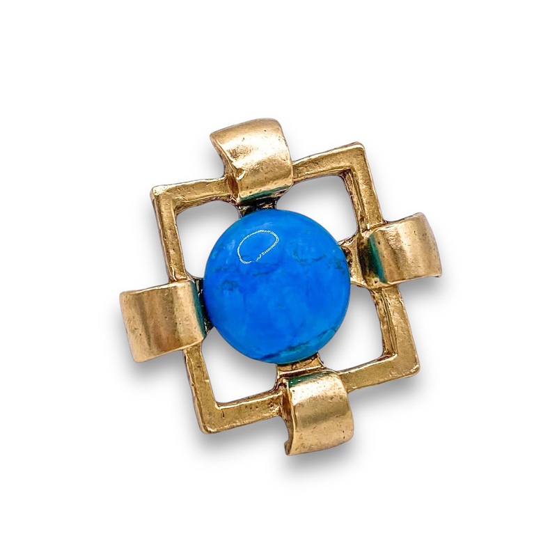 Peacemaker Ring – Turquoise | Yochi – DOORBUSTER