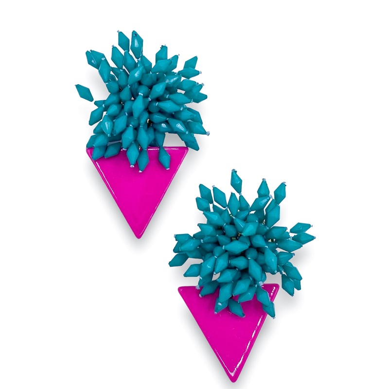 Pop Of Life Earring – Turquosie