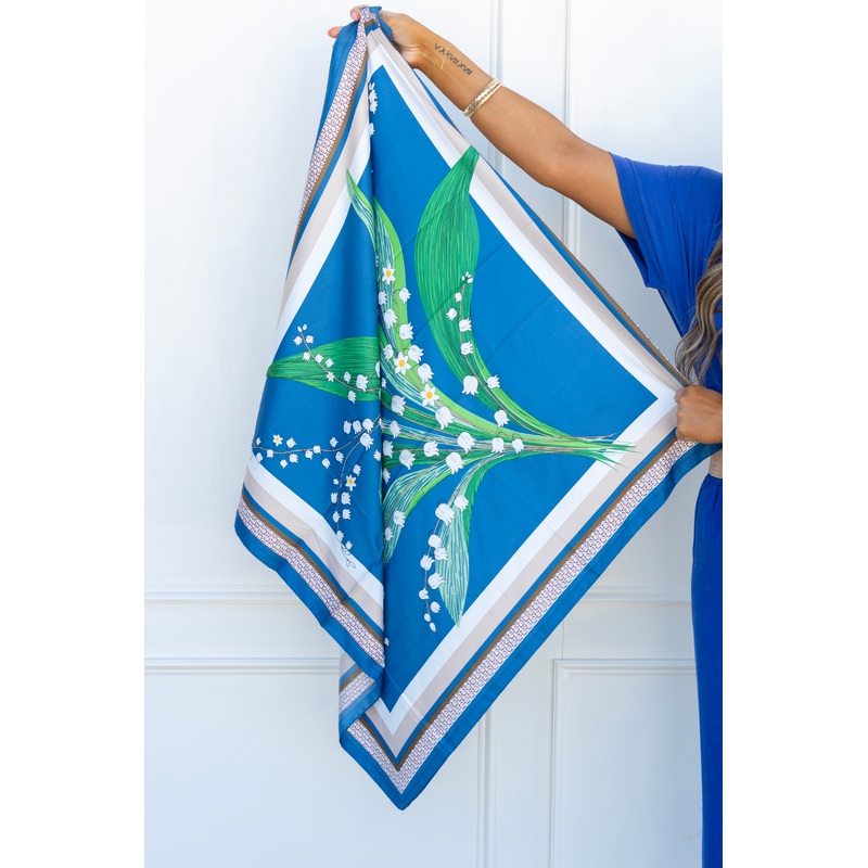 Special To Me Scarf|Blue Multi