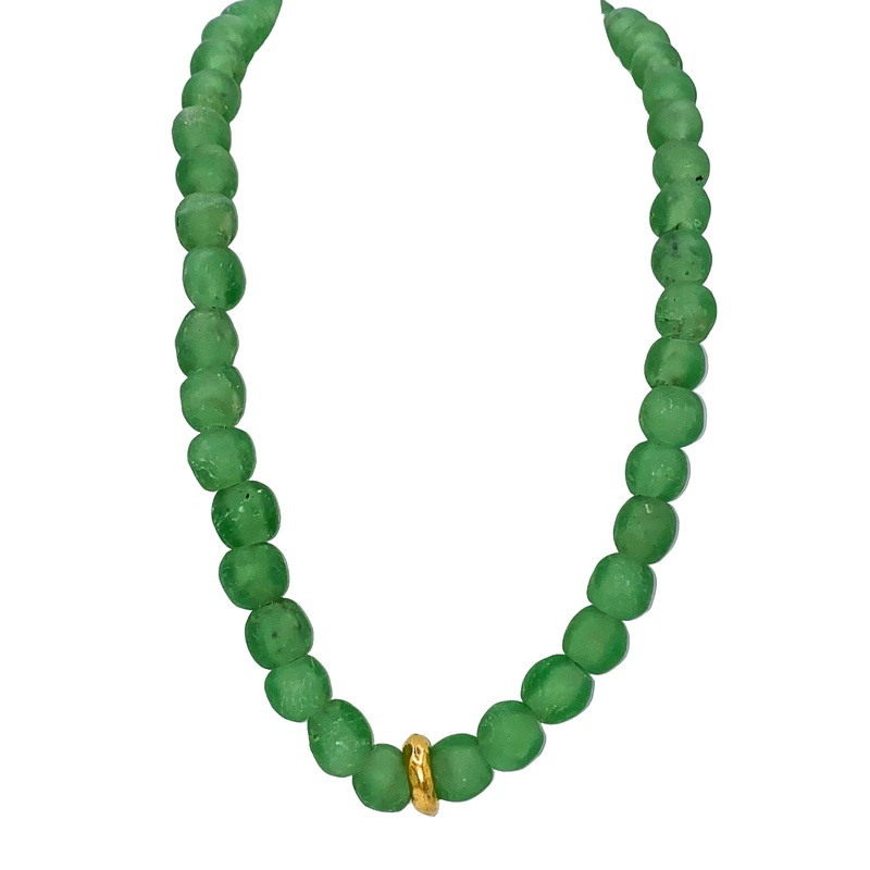 Stone Cold Necklace – Green
