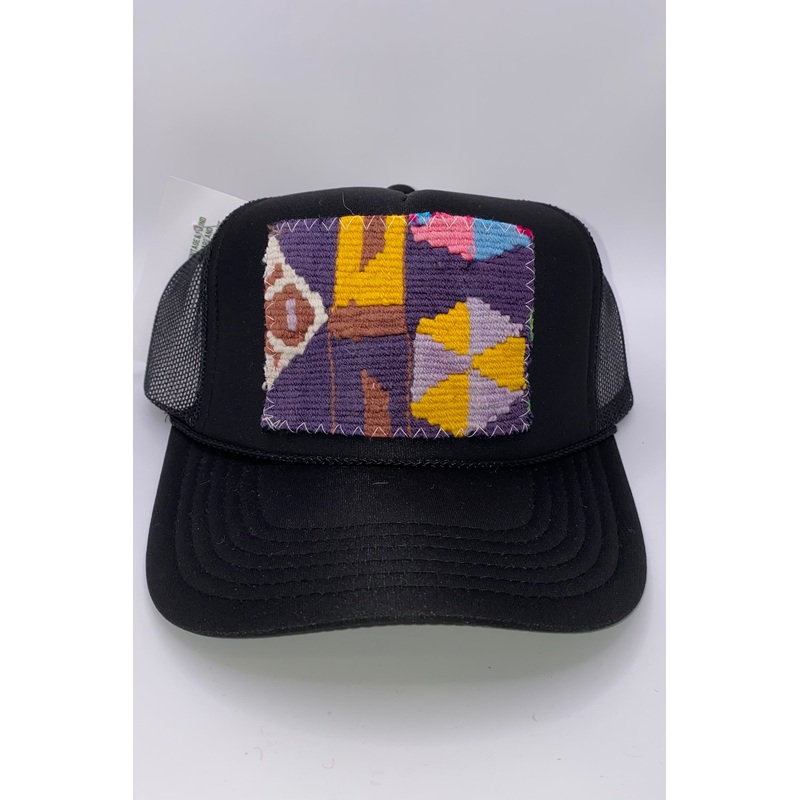Kilim Trucker Hat – Black 197