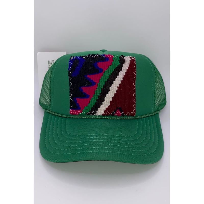 Kilim Trucker Hat – Kelly 36
