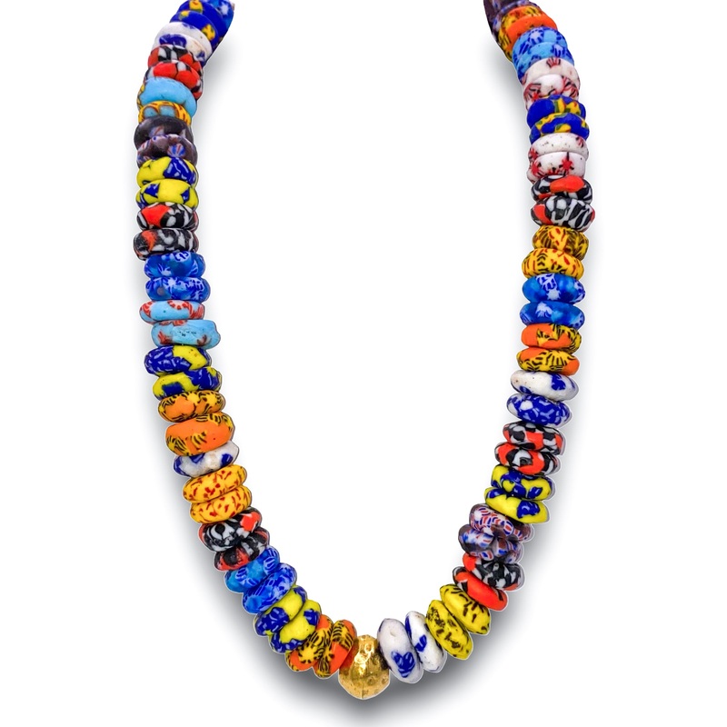 Kinlee Necklace – Printed Multi