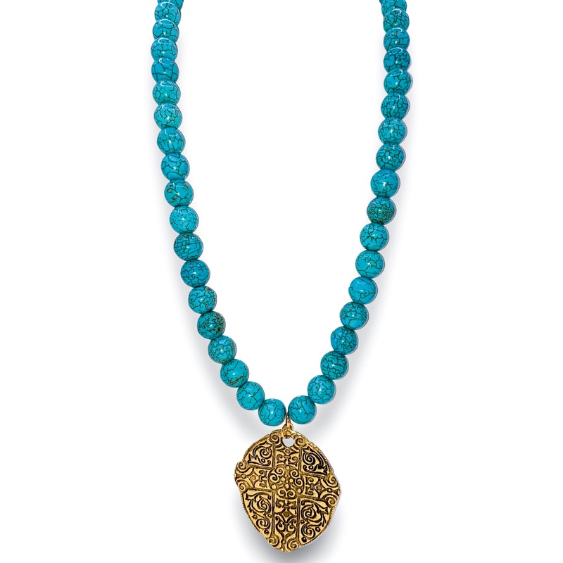 Shine Bright Necklace – Turquoise