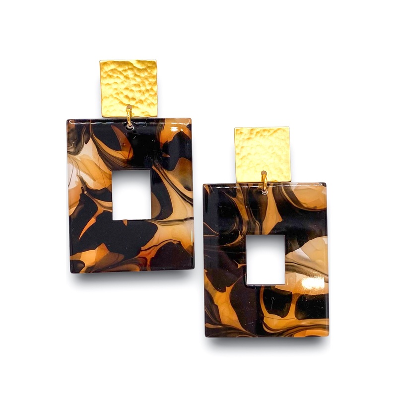 Time Flies Earring – Espresso | Virtue – DOORBUSTER