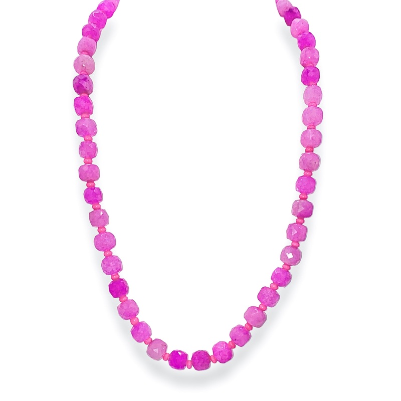 Wendy Necklace – Fuchsia | Treasure Jewels