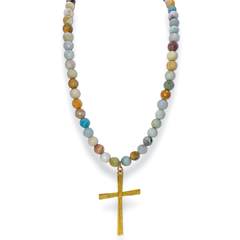 Big Catch Necklace – Mint Safari