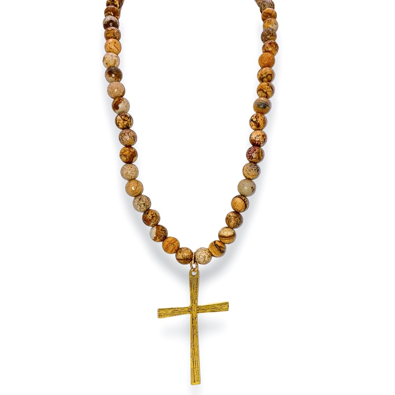 Big Catch Necklace – Sand