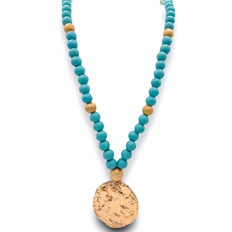 Back To The Future Necklace – Turquoise
