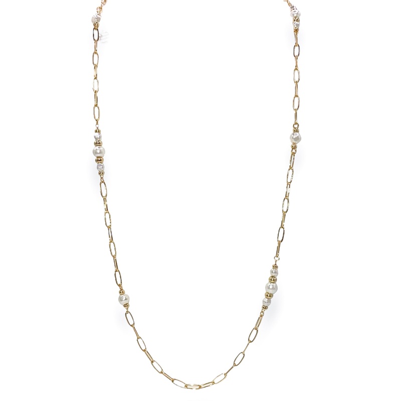 Been There Done That Necklace – Cream