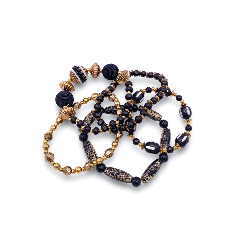 Feeling free Bracelet Set – Black