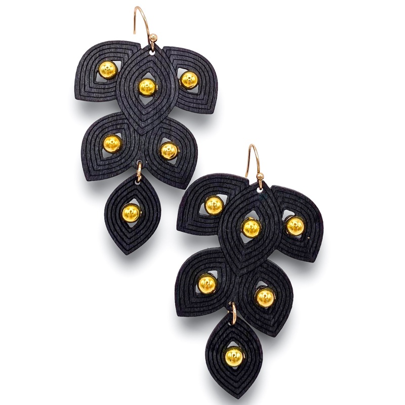 High Hopes Earrings – Black – FINAL SALE