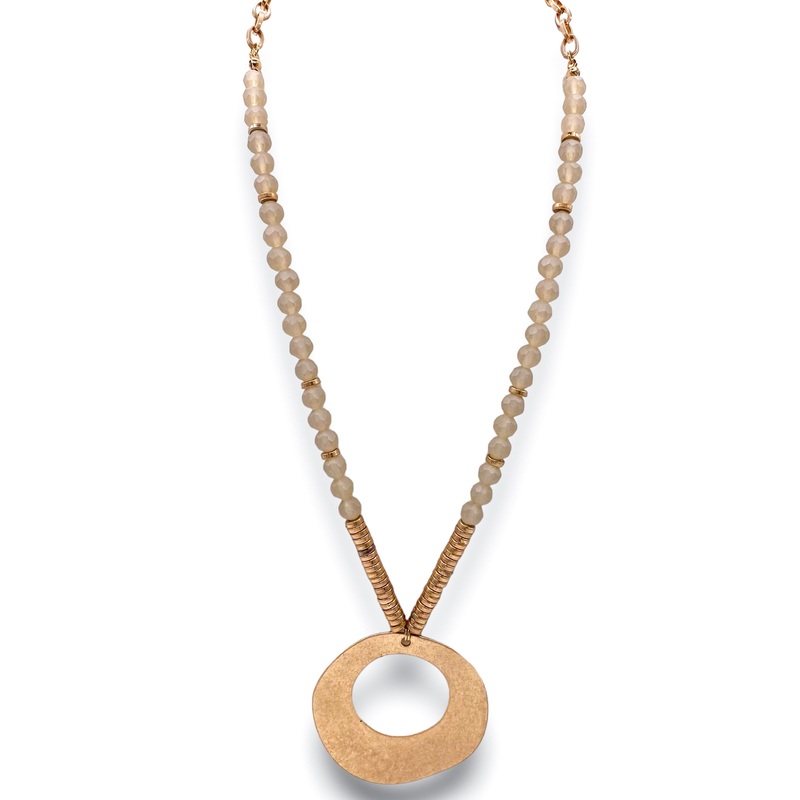 So Graceful  Necklace – Ivory – SALE