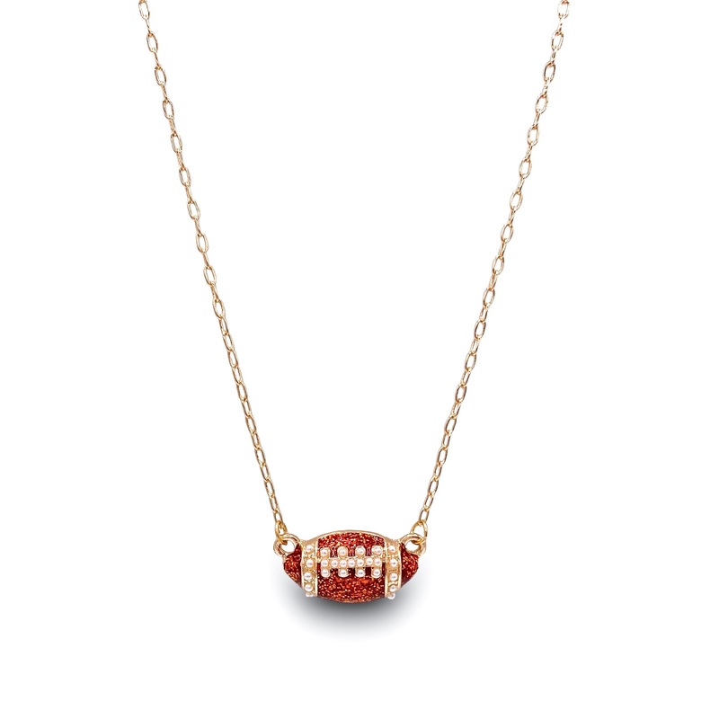 All Star Necklace|Brown/Gold