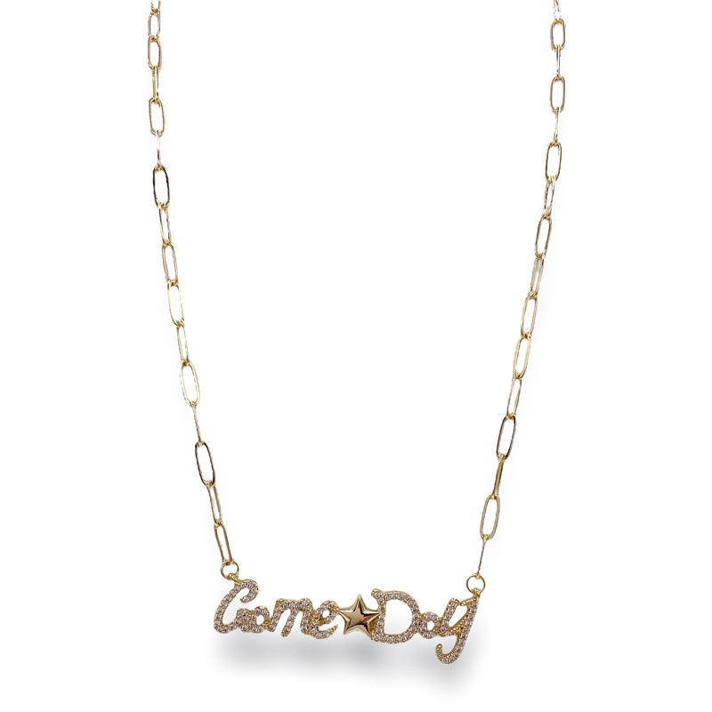 Game Day Gold Necklace | Treasure Jewels – FINAL SALE