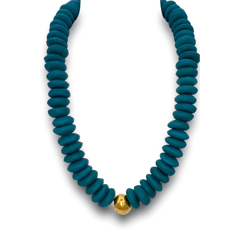 Kinlee Necklace – Dark Teal
