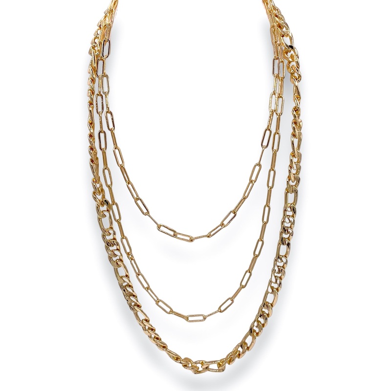 Lay It Down Necklace – Gold