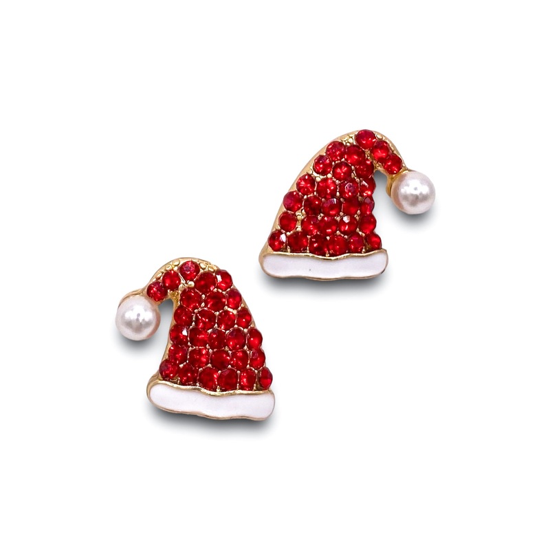 Mr. Claus Hat Earrings | RESTOCK
