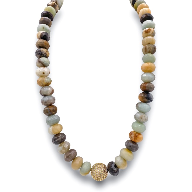 Stand Firm Necklace – Amazonite – FINAL SALE