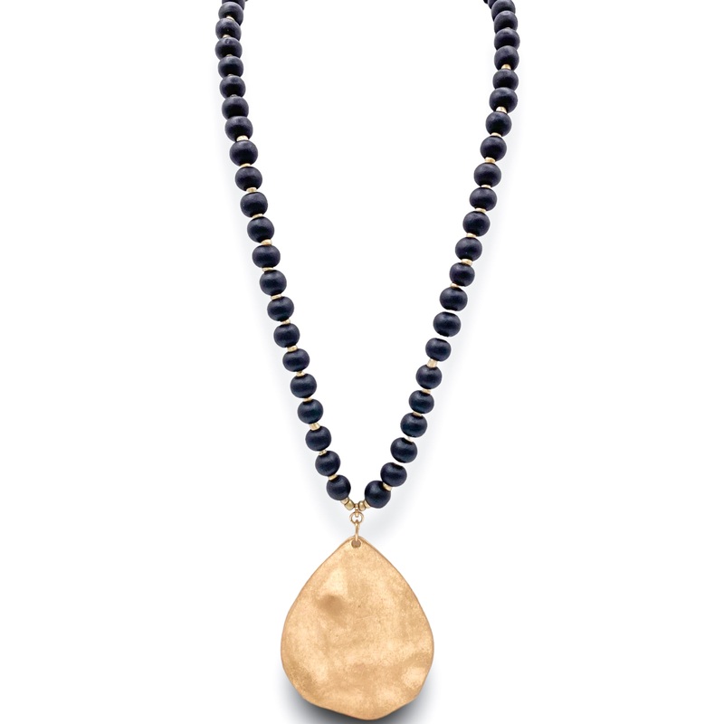 Band Together Necklace – Black