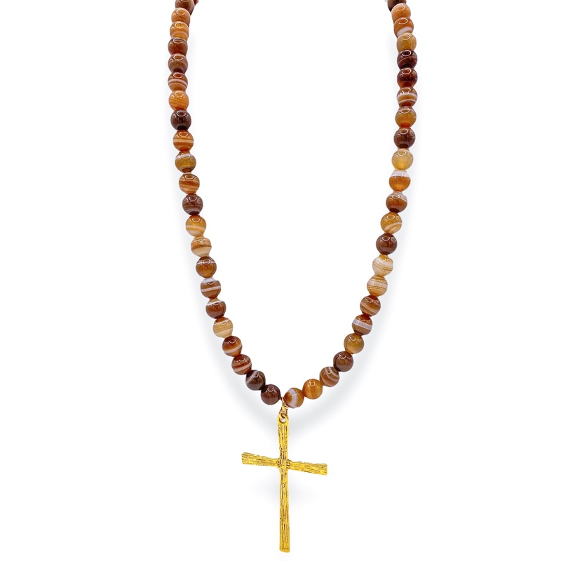 Big Catch Necklace – Expresso | Virtue – FINAL SALE
