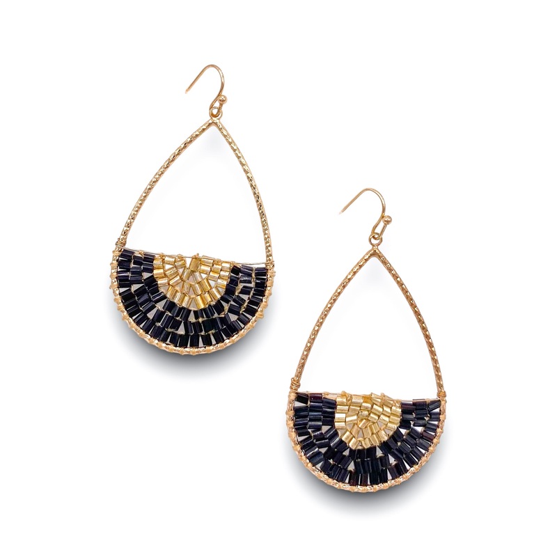 Calling On You Earrings – Black – FINAL SALE