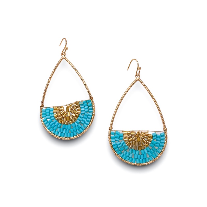 Calling On You Earrings – Turquoise – FINAL SALE