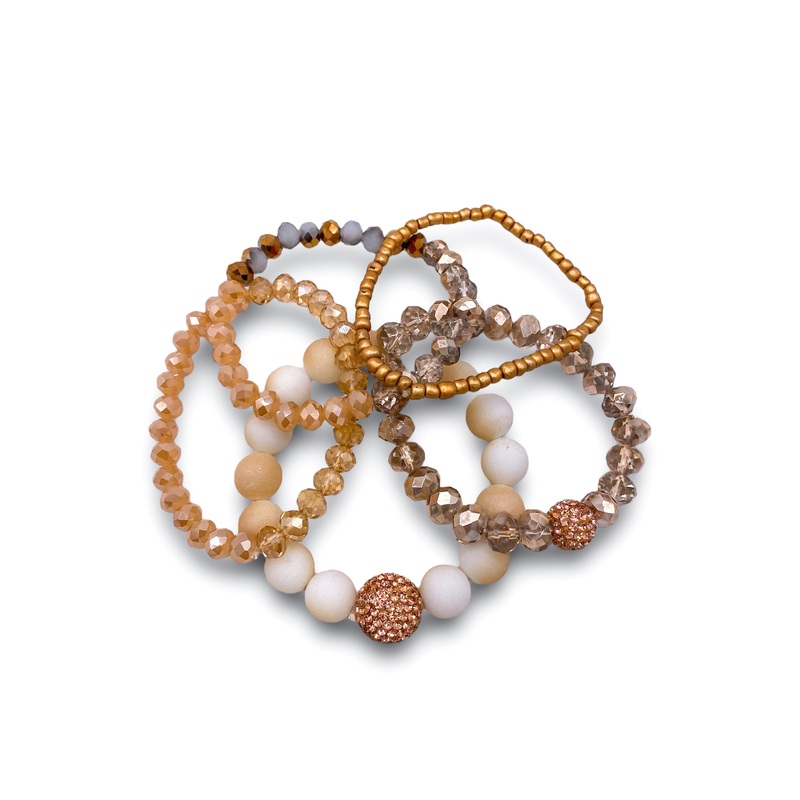 Calling You Home Bracelet Set|Natural