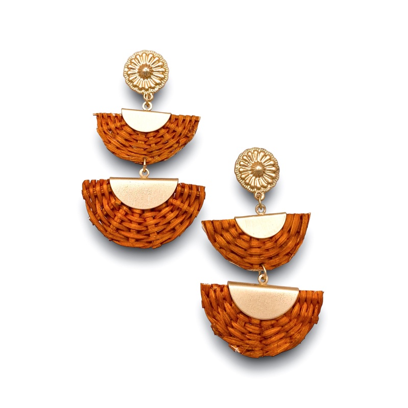 Counting Blessings Earrings – Matte Gold – FINAL SALE