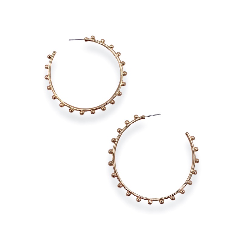 Gabbie Hoops – FINAL SALE|Gold