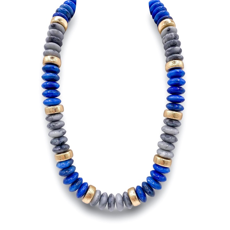 Going Far Necklace – Grey – SALE