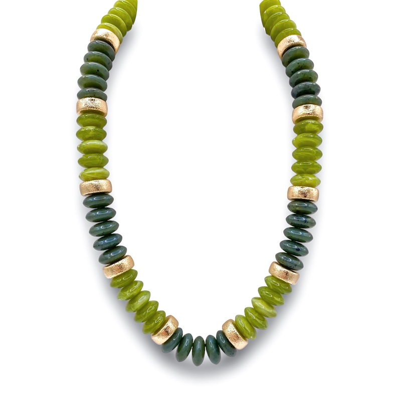 Going Far Necklace – Olive – SALE