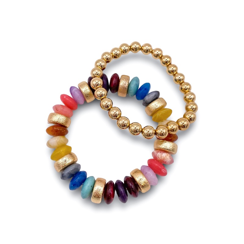 Joy of My Life Bracelet Set – Dark Multi – SALE