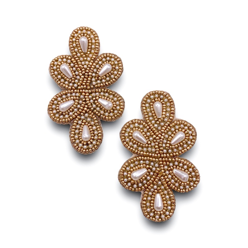 Linda Earrings – Pearl – FINAL SALE