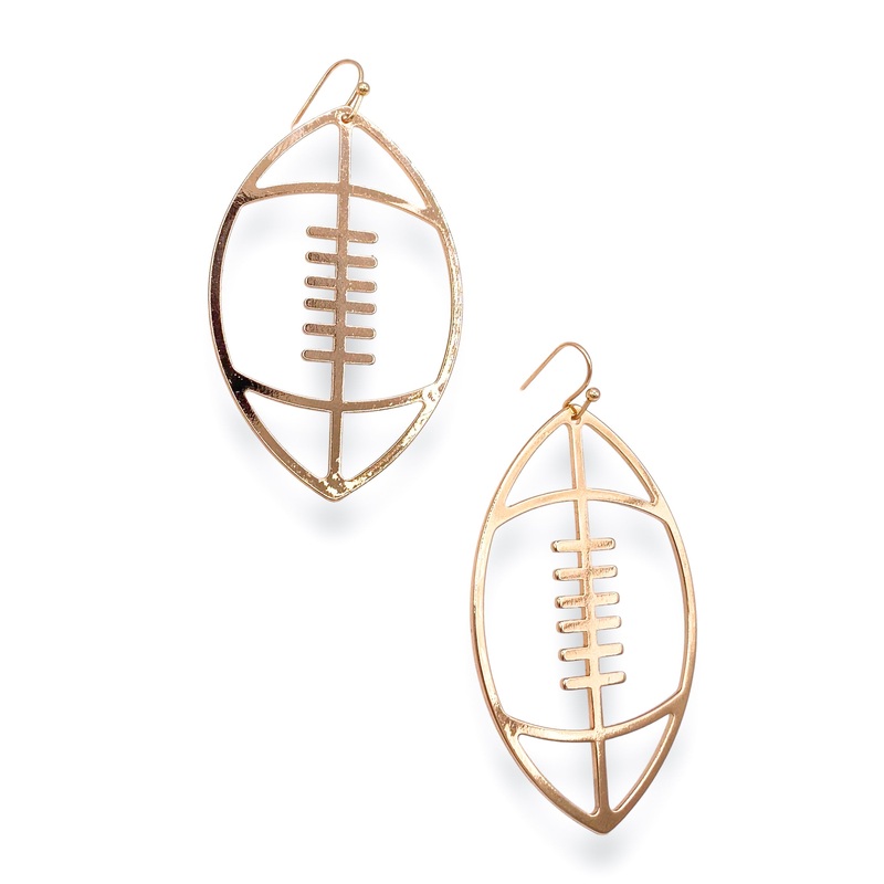 Open Throw Earrings – Gold|Gold