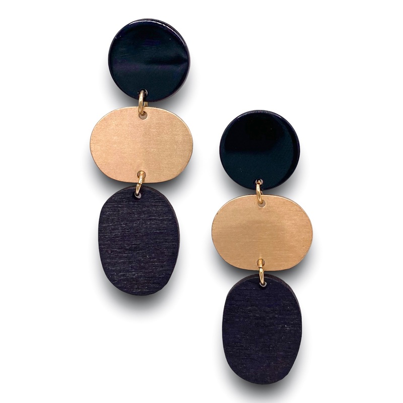 So Long Earrings – Black|Black