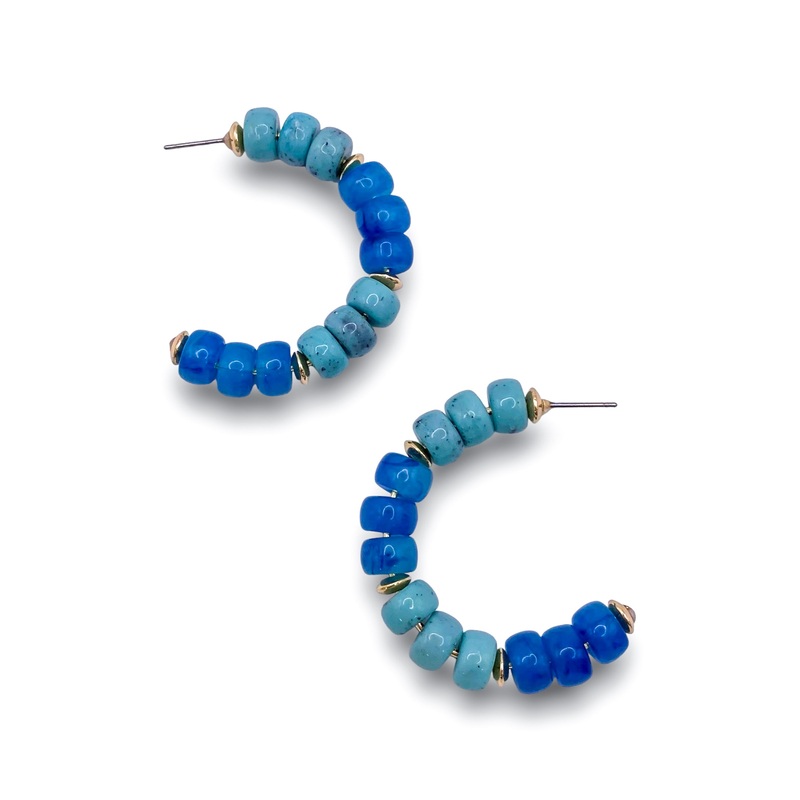 Taking Turns Hoop – Turquoise – FINAL SALE