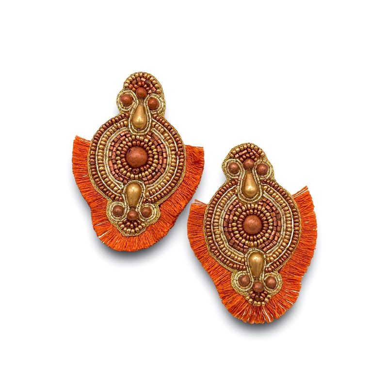 World Trip Earrings – Copper|Copper
