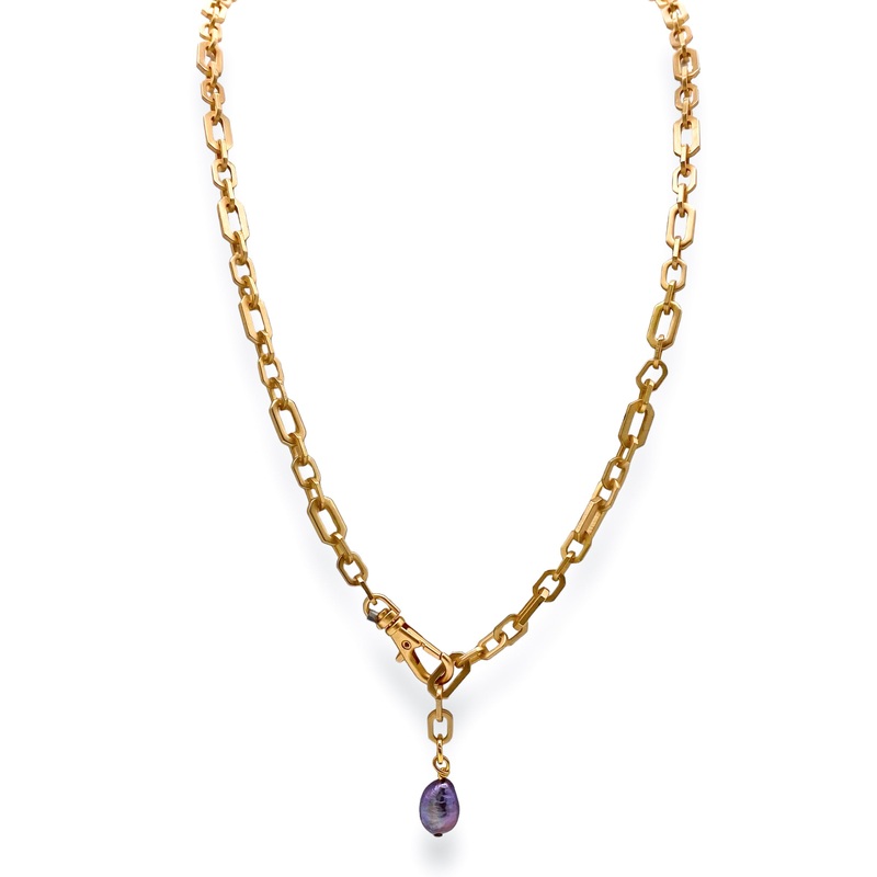 Zoey Necklace – Peacock – FINAL SALE
