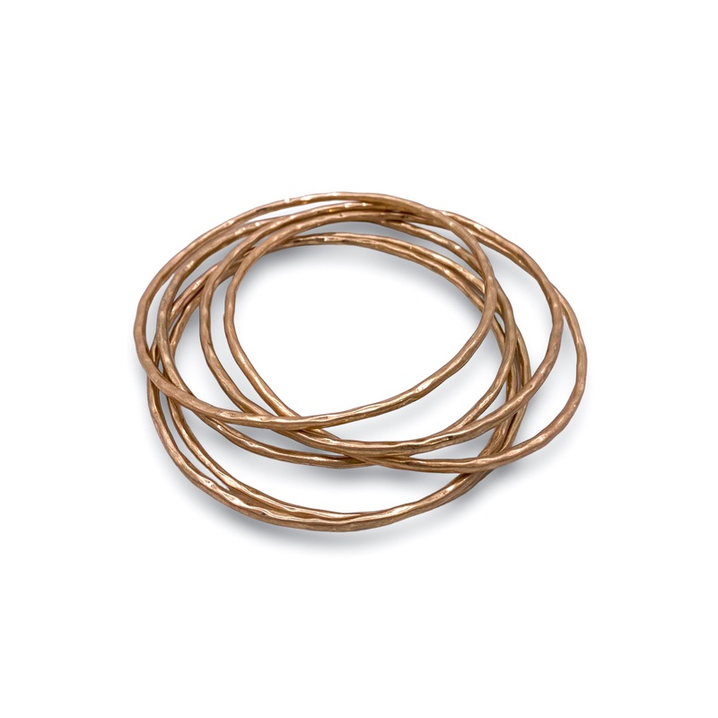 Be The Lead Bracelet Set – Worn Gold