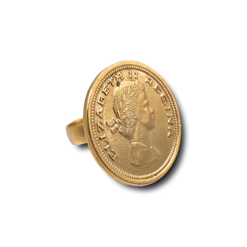 DOORBUSTER Yochi Elizabeth Coin Ring
