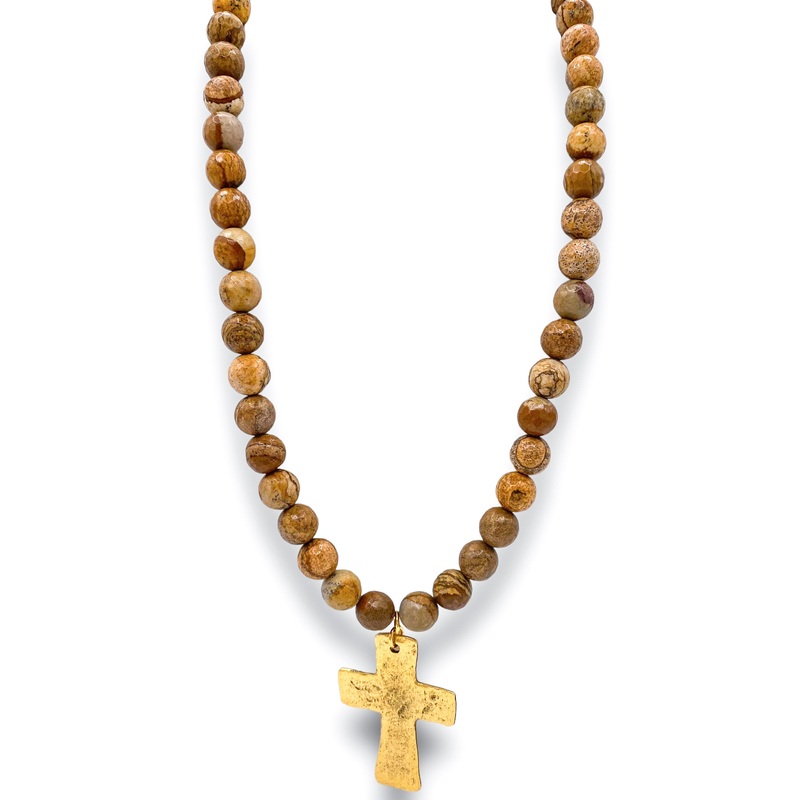 Holding The Truth Necklace – Sand | Virtue