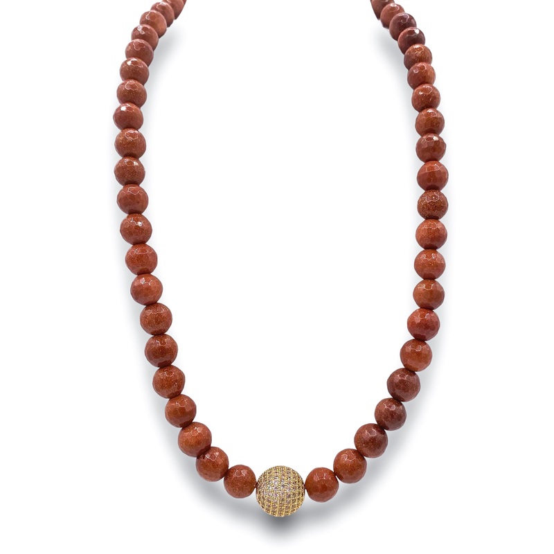 In Full Swing Necklace – Clay | Virtue – sale